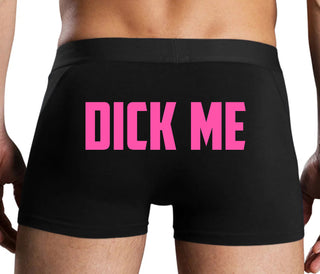 Dick Me - Black Boxer Brief