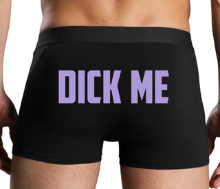Dick Me - Black Boxer Brief