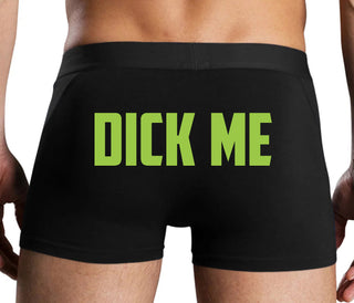 Dick Me - Black Boxer Brief