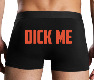 Dick Me - Black Boxer Brief