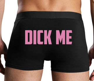 Dick Me - Black Boxer Brief