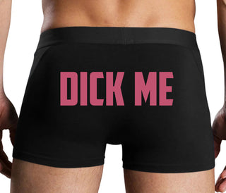 Dick Me - Black Boxer Brief