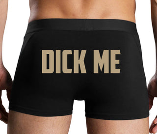 Dick Me - Black Boxer Brief