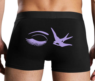 I Swallow - Eye Bird - Black Boxer Brief