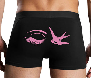 I Swallow - Eye Bird - Black Boxer Brief