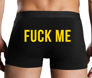 Fuck Me - Black Boxer Brief