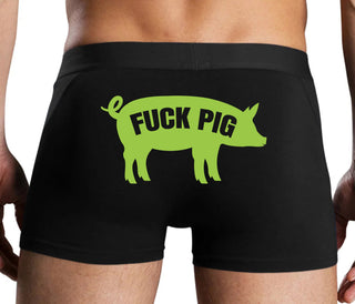 Fuck Pig - Black Boxer Brief