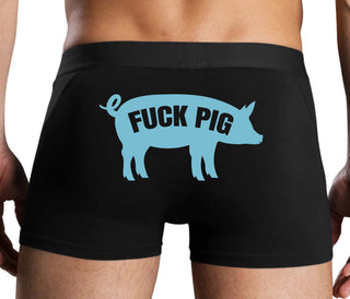 Fuck Pig - Black Boxer Brief