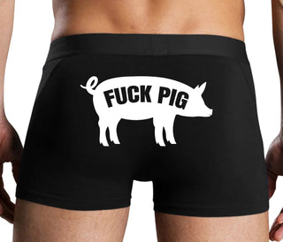 Fuck Pig - Black Boxer Brief