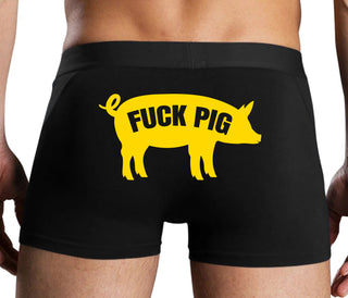 Fuck Pig - Black Boxer Brief