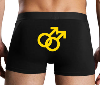 Gay Sign - Black Boxer Brief