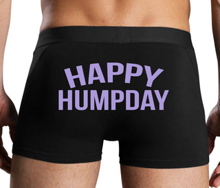 Happy Humpday - Black Boxer Brief