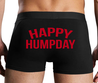 Happy Humpday - Black Boxer Brief