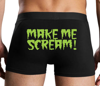 Make Me Scream - Black Boxer Brief