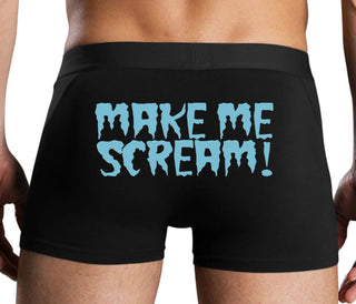 Make Me Scream - Black Boxer Brief