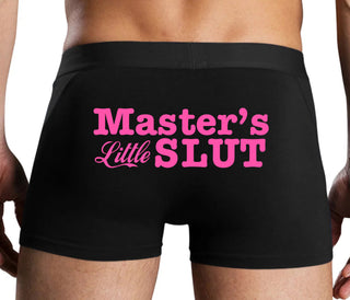 Master's Little Slut - Black Boxer Brief