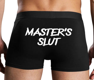 Master's Slut - Black Boxer Brief