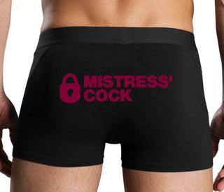Mistress Owned Cock - Black Boxer Brief