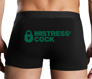Mistress Owned Cock - Black Boxer Brief