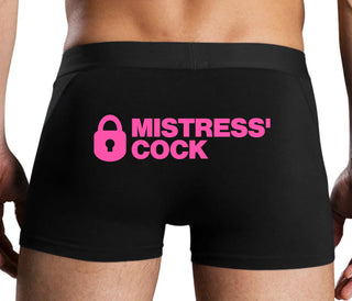 Mistress Owned Cock - Black Boxer Brief
