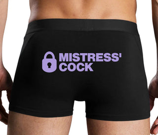 Mistress Owned Cock - Black Boxer Brief
