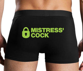 Mistress Owned Cock - Black Boxer Brief