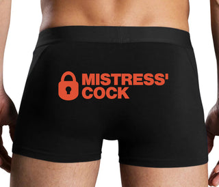 Mistress Owned Cock - Black Boxer Brief