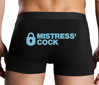 Mistress Owned Cock - Black Boxer Brief