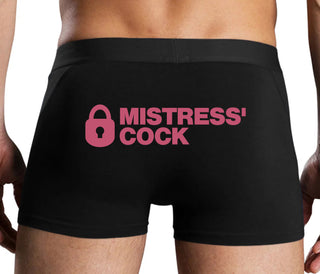 Mistress Owned Cock - Black Boxer Brief