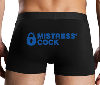 Mistress Owned Cock - Black Boxer Brief