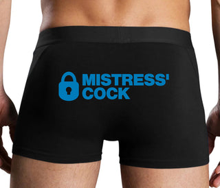 Mistress Owned Cock - Black Boxer Brief