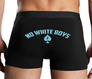 No White Boys - Jack Of Spades - Black Boxer Brief