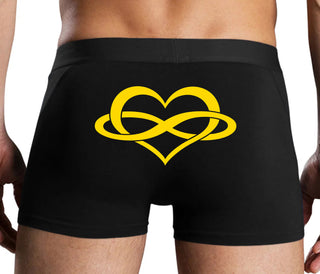 Polyamory Logo - Black Boxer Brief