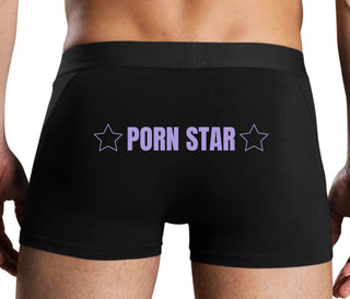 Porn Star - Black Boxer Brief