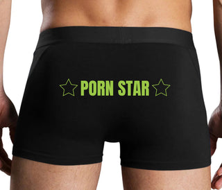 Porn Star - Black Boxer Brief