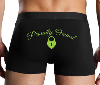 Proudly Owned - Black Boxer Brief