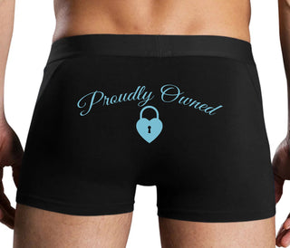 Proudly Owned - Black Boxer Brief