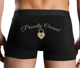 Proudly Owned - Black Boxer Brief