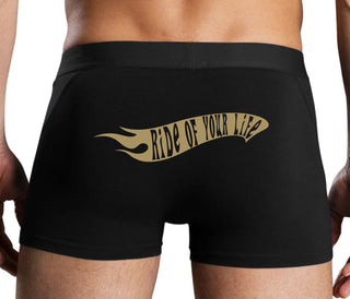 Ride Of Your Life - Black Boxer Brief