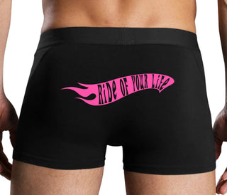 Ride Of Your Life - Black Boxer Brief
