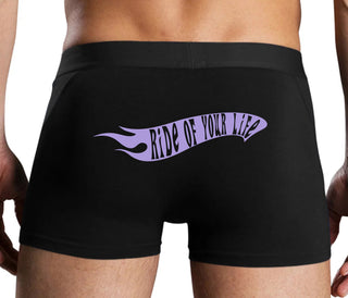 Ride Of Your Life - Black Boxer Brief