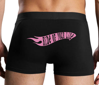 Ride Of Your Life - Black Boxer Brief