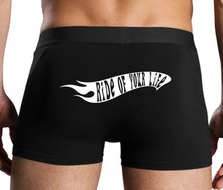 Ride Of Your Life - Black Boxer Brief