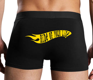 Ride Of Your Life - Black Boxer Brief