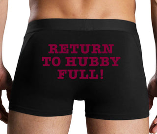 Return to Hubby Full - Black Boxer Brief