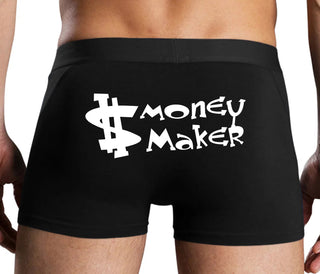 Money Maker - Black Boxer Brief