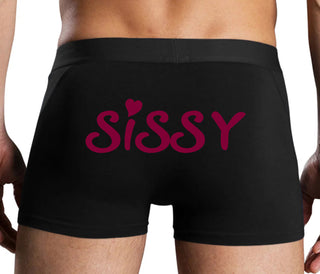 Sissy - Black Boxer Brief