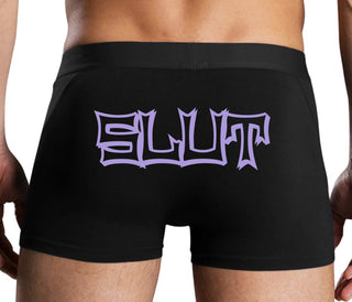 Slut - Black Boxer Brief