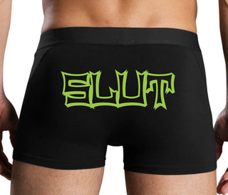 Slut - Black Boxer Brief