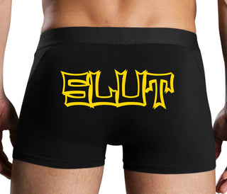 Slut - Black Boxer Brief